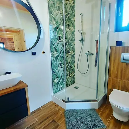 Kaszubski Chill 1 別荘 Łąkie